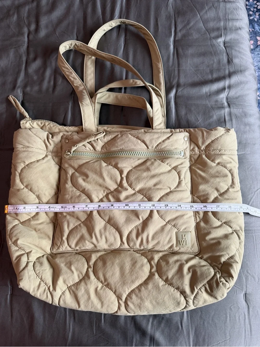 Madewell spacious quilted